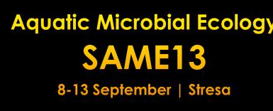 Same13 – Symposium on Aquatic Microbial Ecology