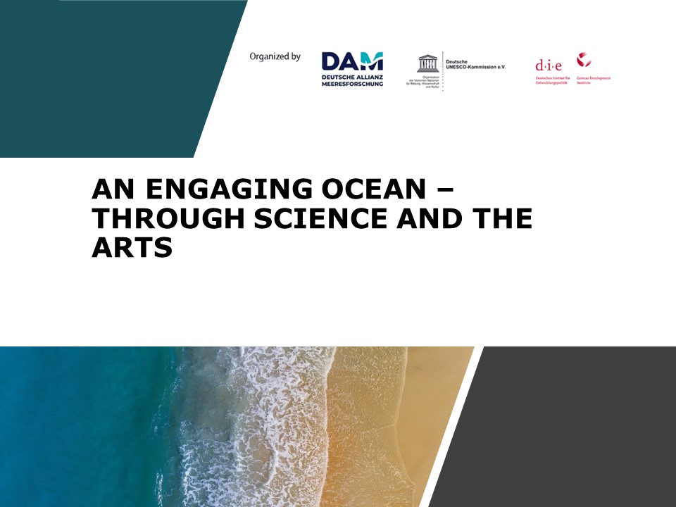 An engaging ocean – through science and the arts