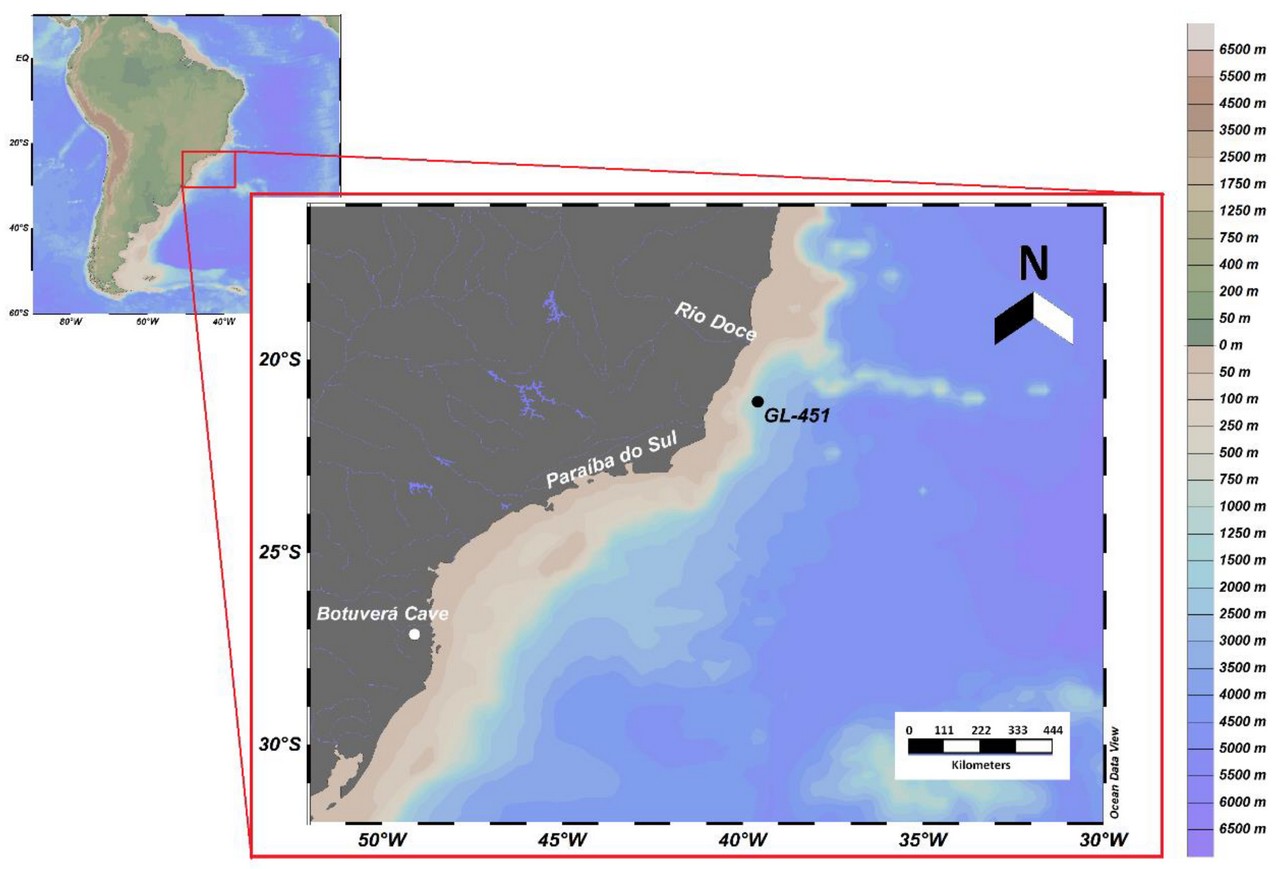 Sea-Level Changes and Global Monsoon System: clues from marine COREs in Brazil