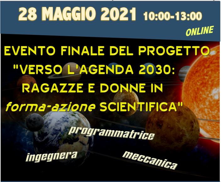 Verso l’Agenda 2030: ragazze e donne in forma - azione scientifica