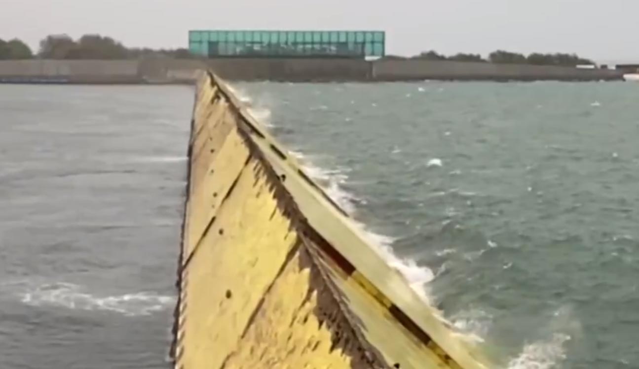 Il MOSE protegge Venezia per la prima volta dall'acqua alta