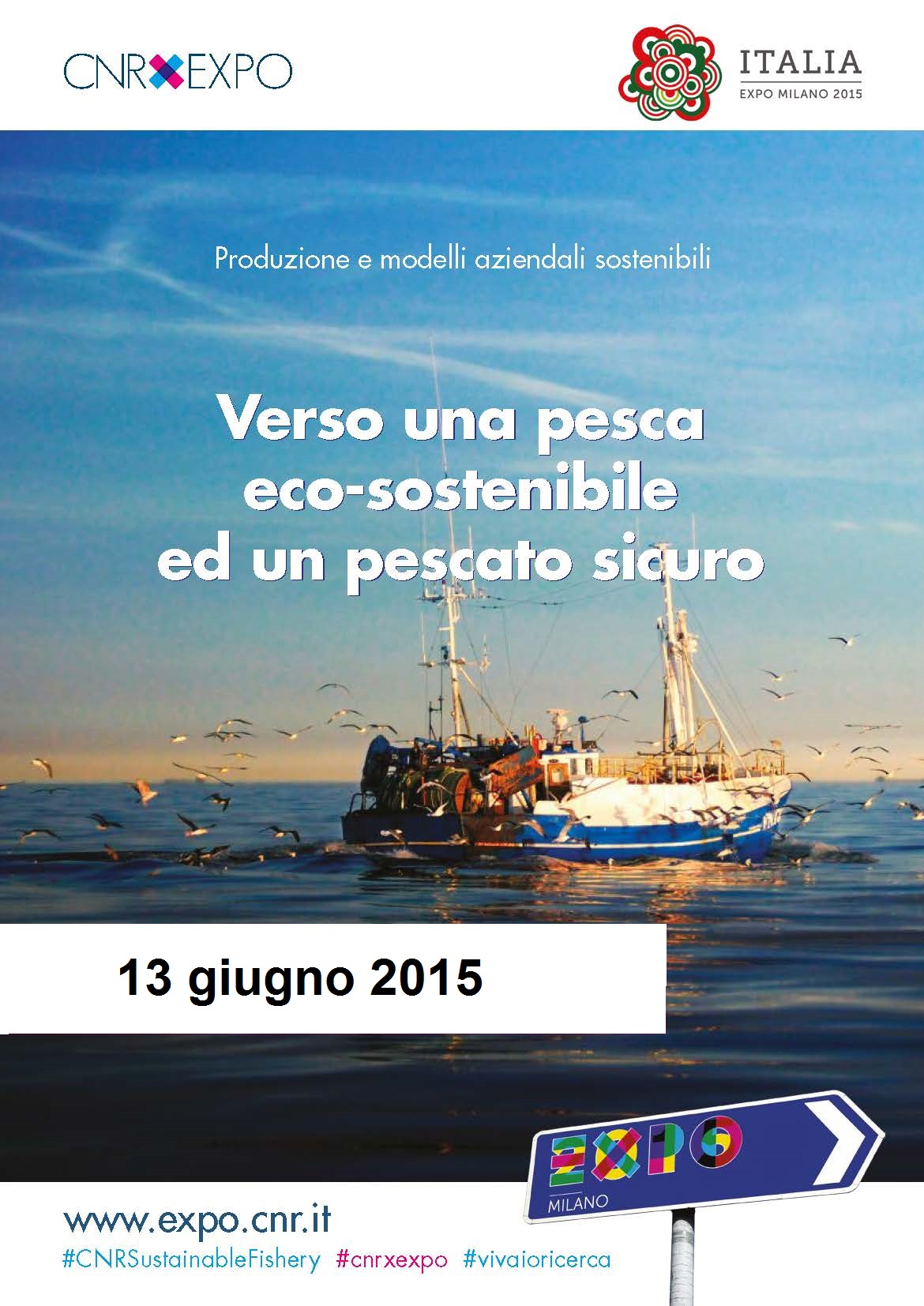 EXPO 2015 - Verso una pesca ecosostenibile ed un pescato sicuro