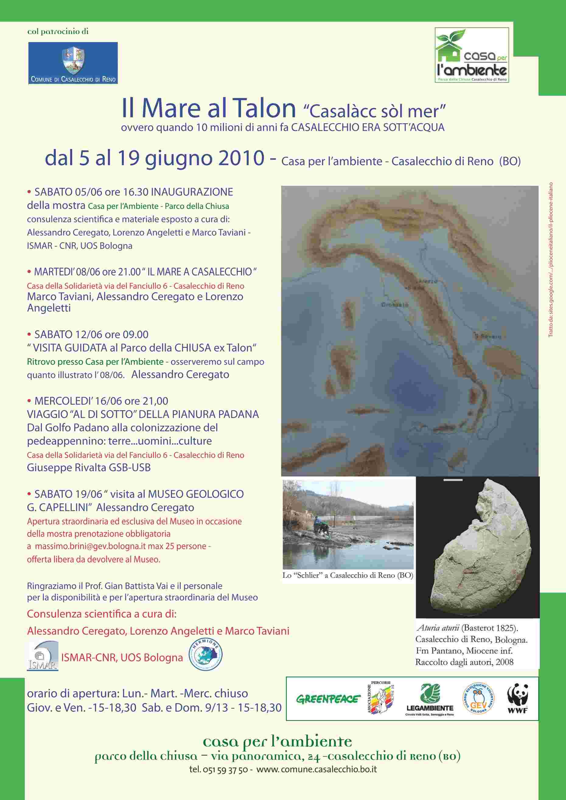 Programma degli eventi