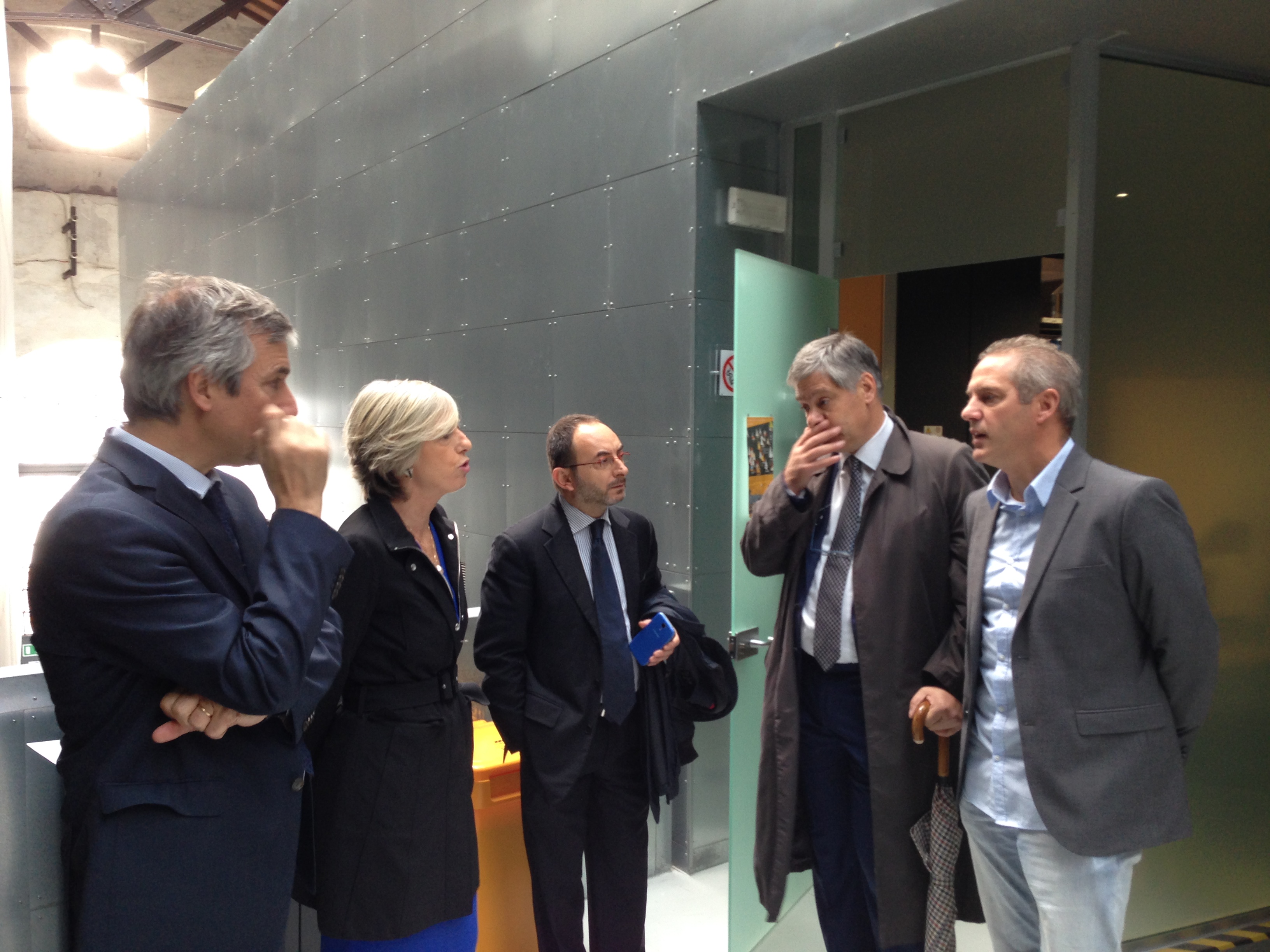 Il ministro Stefania Giannini visita la sede di ISMAR a Venezia