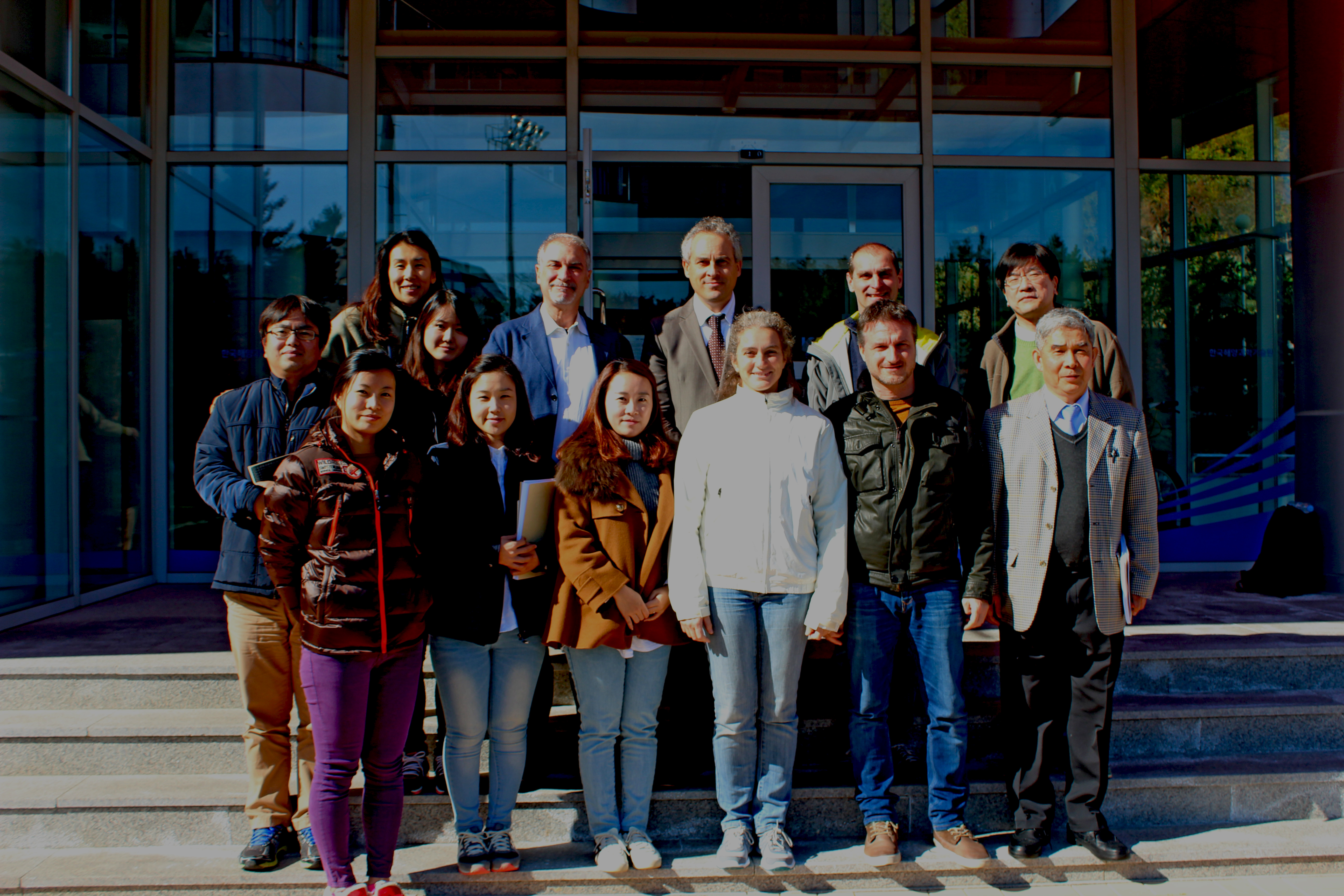 Primo incontro bilaterale ISMAR- KIOST, Geoje, Corea del Sud