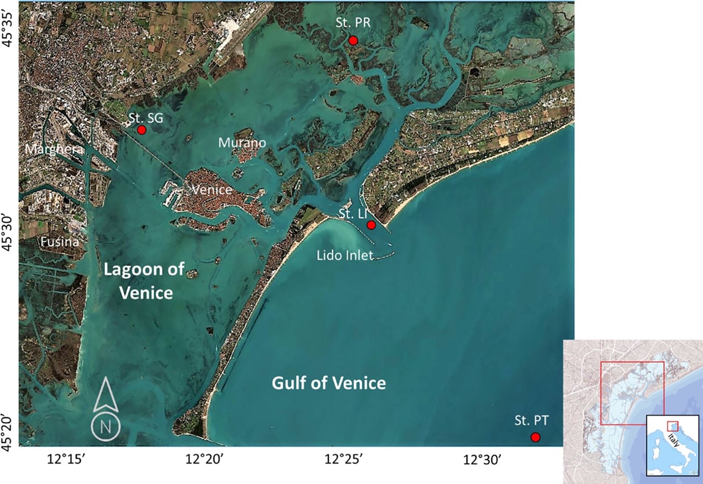 Quali sono le differenze fra il fitoplancton della Laguna di Venezia e quello del mare antistante? 