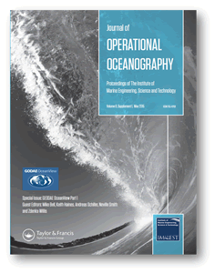 Special Issue di Journal of Operational Oceanography  con contributi di Ismar