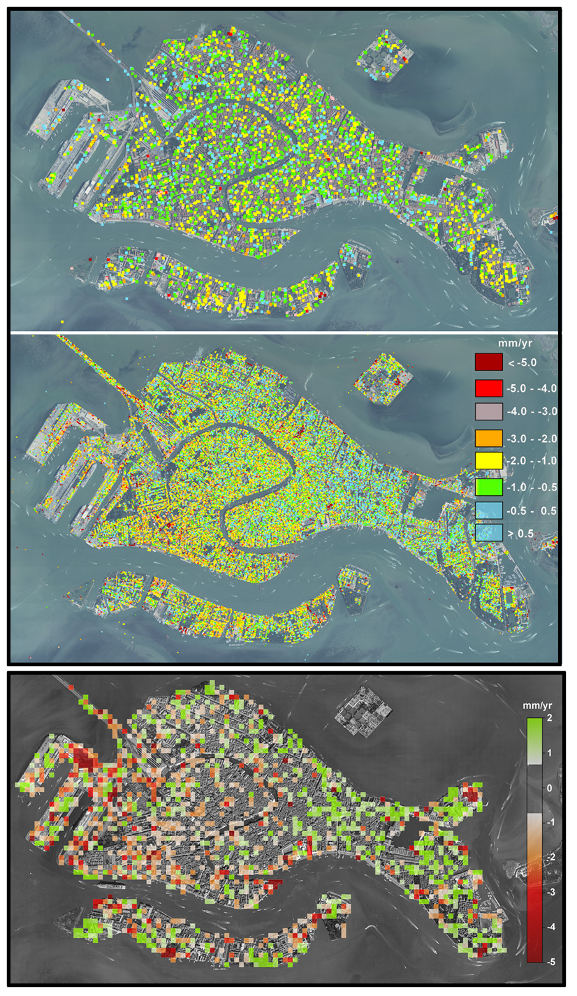 Subsidenza naturale vs antropica di Venezia