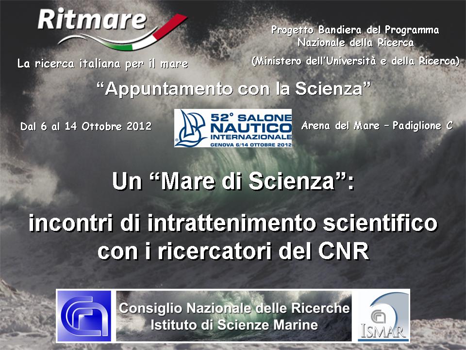 Un “Mare di Scienza” al Salone Nautico Internazionale