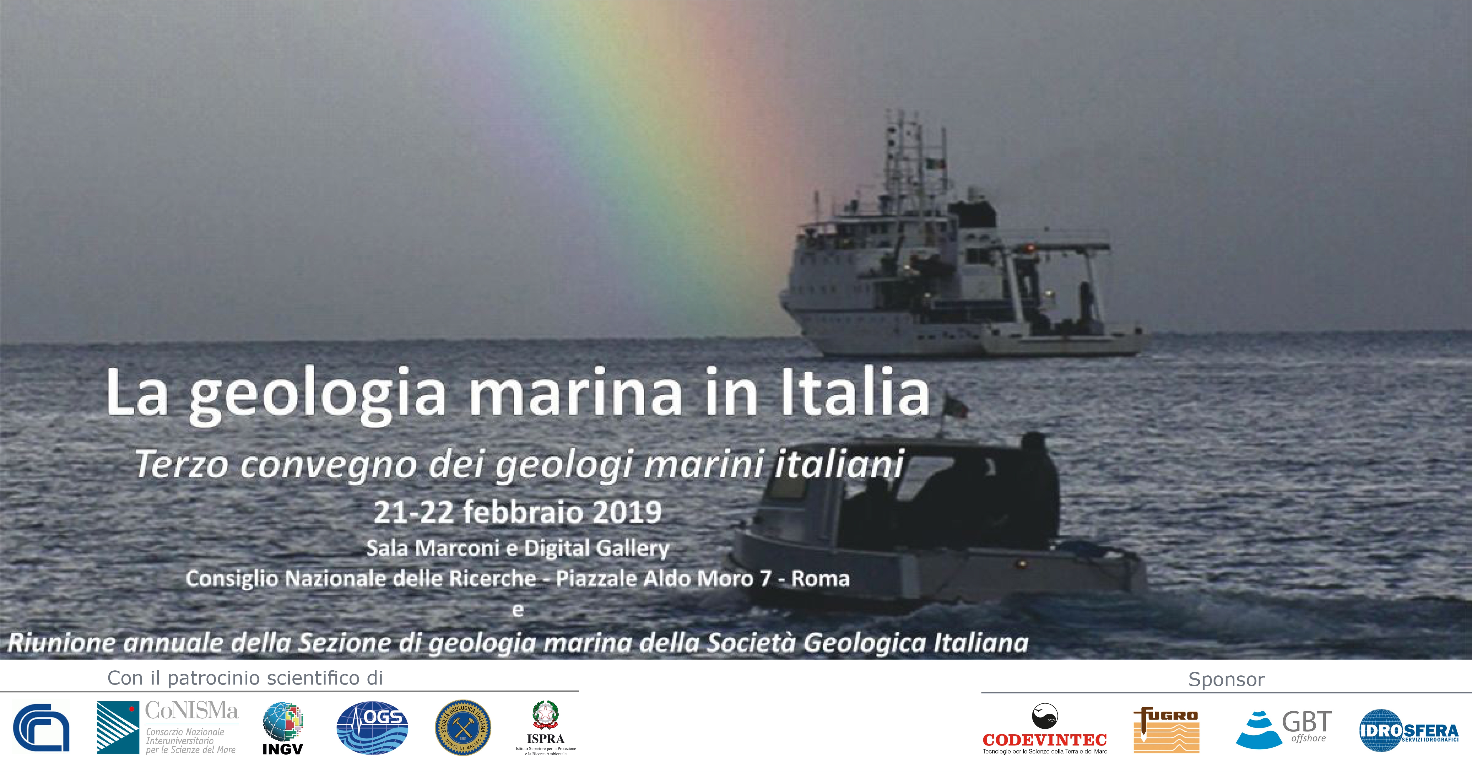 Terzo convegno dei geologi marini italiani dal titolo “La Geologia marina in Italia”