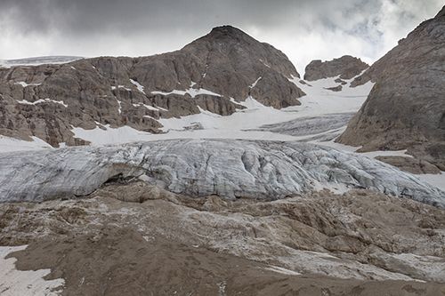 Marmolada Glacier will disappear in 25-30 yrs