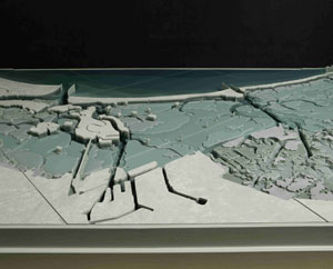 The model of the Lagoon of Venice