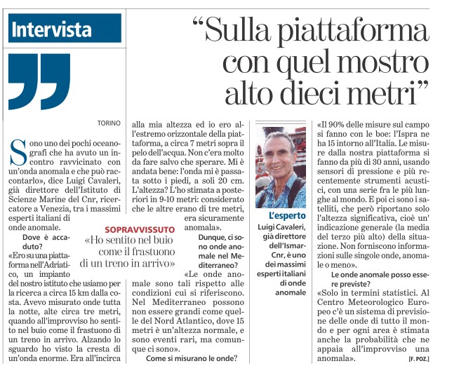 Cavaleri La Stampa