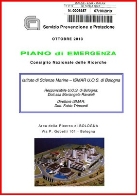 Piano di Emergenza 2013