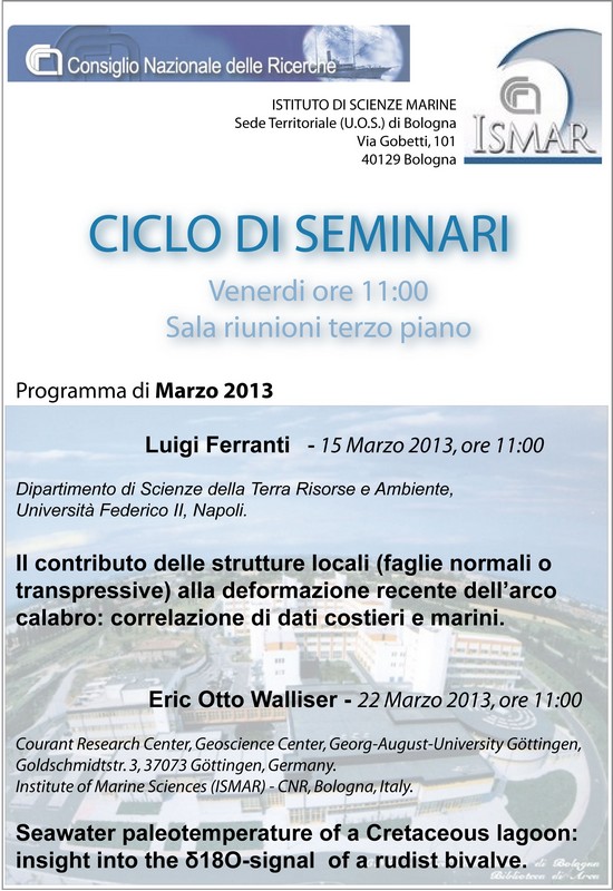 locandina seminari marzo 2013