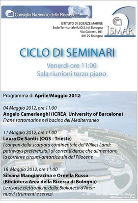 locandina seminari aprile maggio 2012 new