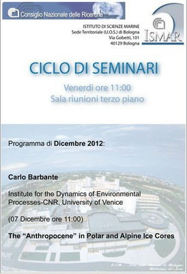 Locandina seminari dicembre 2012