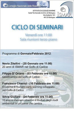 programma seminari gennaio-febbraio 2012