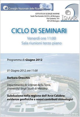 locandina seminari Giugno 2012