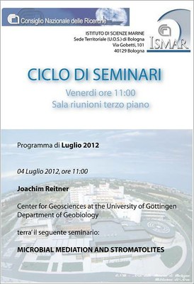 Locandina seminari luglio 2012