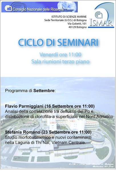 programma seminari settembre 2011