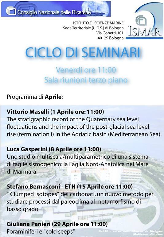 locandina seminari di aprile