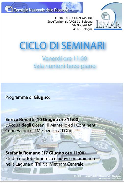 foto locandina seminari giugno 2011