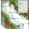 The six geological CHARTS OF THE SEAFLOOR
