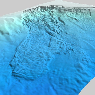 Submarine slide deposits along Gela basin margin (Strait of Sicily)